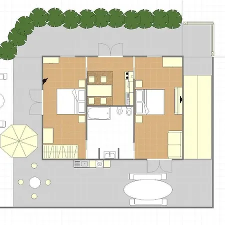 Ferienhaus Casa Glicini Mit Gemeinschaftspool דירה Ostra